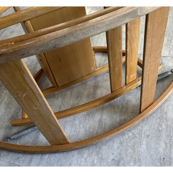 Vintage Mid Century TEETERTOT Delphos Bending Co Rocking/Bouncy Chair - Picture 7 of 8